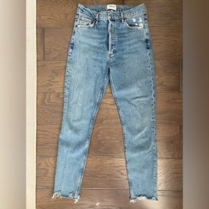 COPY - AGOLDE Nico high rise slim fit jeans